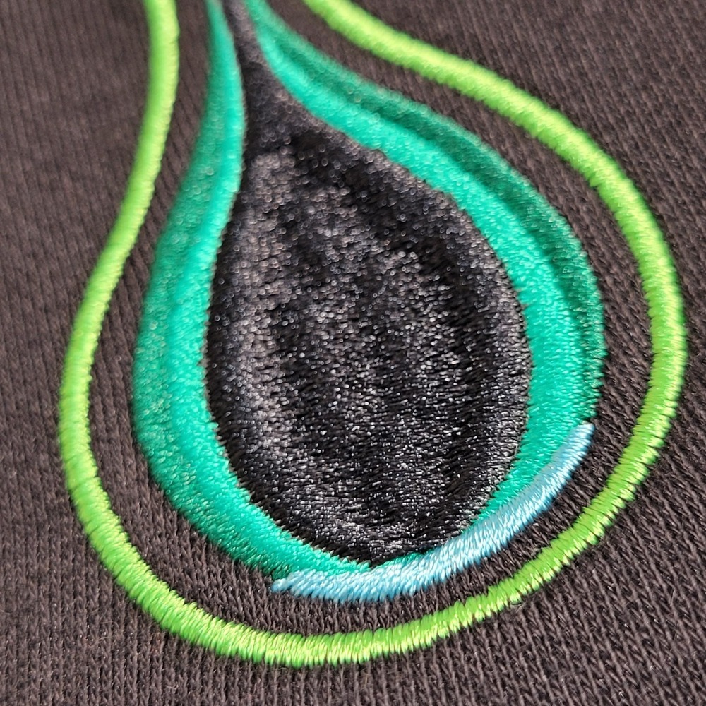 ✨Johnathan Singer x Many Visions Emerald Suwampee Dripper Hoodie XL Tipper Art - Picture 14 of 16